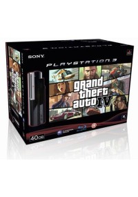 Sony PlayStation 3 40GB + Grand Theft Auto IV + HDMI Kablo